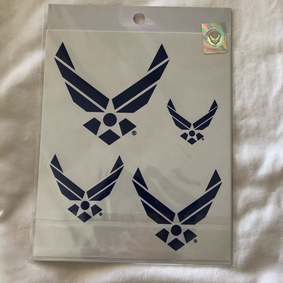 NWT DECALCOMANIA US AIR FORCE CAR DECALS - Picture 2 of 2